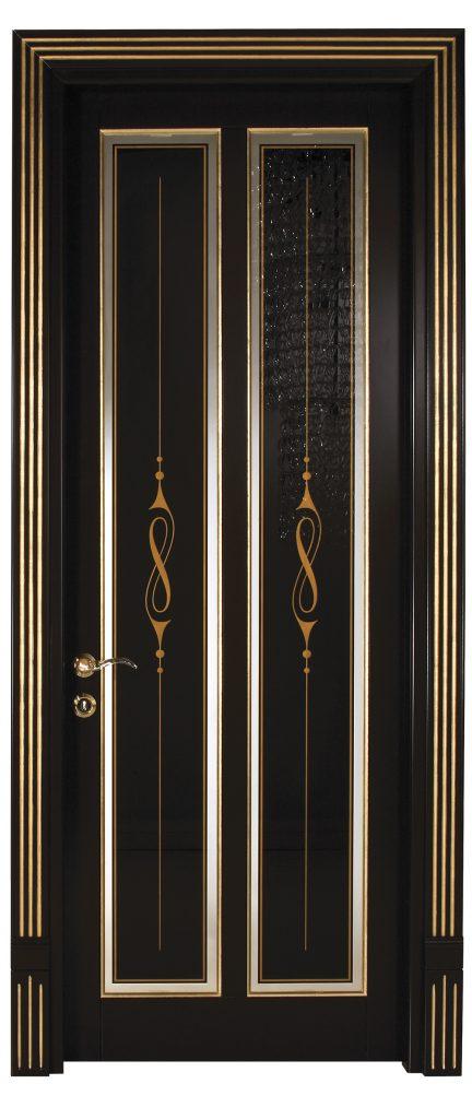 sigegold black door with mirror